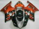 Marrón Negro Carenado Moto & Plástico Suzuki GSXR 1000 K3 03-04 Marrón Negro Carenado Moto & Plástico Suzuki GSXR 1000 K3 03-04