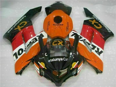 Naranja ABS Kits Carenado Moto Honda CBR 1000 RR 04-05