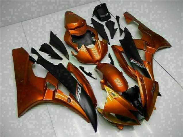 Naranja Carenado Moto Yamaha R6 06-07 Naranja Carenado Moto Yamaha R6 06-07