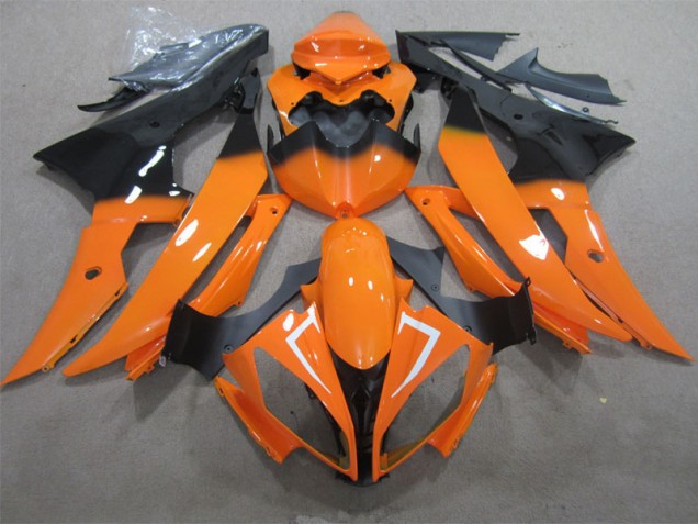 Naranja Kits ABS Carenado Motocicleta Yamaha R6 08-16 Naranja Kits ABS Carenado Motocicleta Yamaha R6 08-16