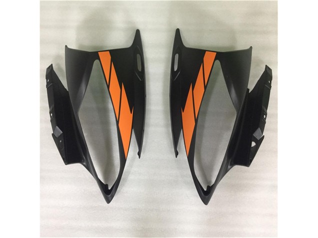 Naranja Negro ABS Moto Plástica Yamaha R6 06-07 Naranja Negro ABS Moto Plástica Yamaha R6 06-07
