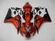 Naranja Negro Carenado Moto Honda CBR 1000 RR 06-07 Naranja Negro Carenado Moto Honda CBR 1000 RR 06-07