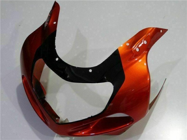 Naranja Negro Carenado Moto Suzuki GSXR 1000 K1 00-02 Naranja Negro Carenado Moto Suzuki GSXR 1000 K1 00-02