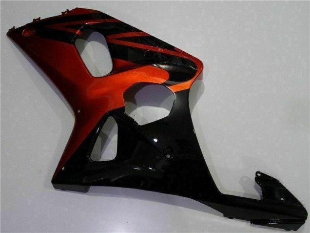 Naranja Negro Carenado Moto Suzuki GSXR 1000 K1 00-02 Naranja Negro Carenado Moto Suzuki GSXR 1000 K1 00-02