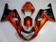 Naranja Negro Carenado Moto Suzuki GSXR 1000 K1 00-02 Naranja Negro Carenado Moto Suzuki GSXR 1000 K1 00-02