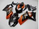 Naranja Negro Carenado Moto Suzuki GSXR 1000 K7 07-08 Naranja Negro Carenado Moto Suzuki GSXR 1000 K7 07-08