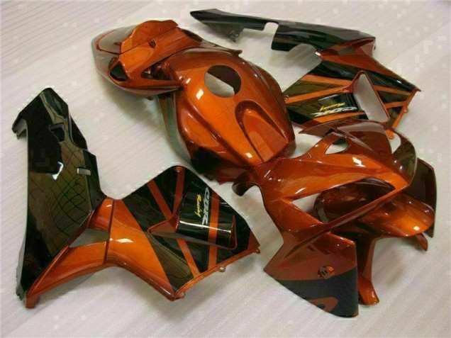 Naranja Negro Carenado & Plástico Moto Honda CBR 600 RR 05-06 Naranja Negro Carenado & Plástico Moto Honda CBR 600 RR 05-06