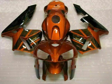 Naranja Negro Carenado & Plástico Moto Honda CBR 600 RR 05-06