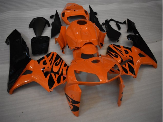 Naranja Negro Kits Carenado Moto Honda CBR 600 RR 05-06 Naranja Negro Kits Carenado Moto Honda CBR 600 RR 05-06
