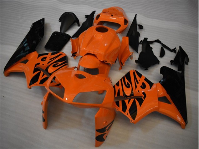 Naranja Negro Kits Carenado Moto Honda CBR 600 RR 05-06 Naranja Negro Kits Carenado Moto Honda CBR 600 RR 05-06