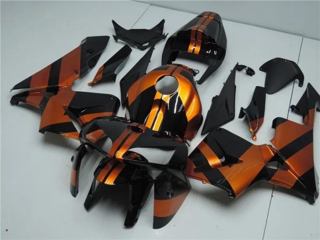 Naranja Negro Kits Completo Carenado Moto Honda CBR 600 RR 05-06 Naranja Negro Kits Completo Carenado Moto Honda CBR 600 RR 05-06
