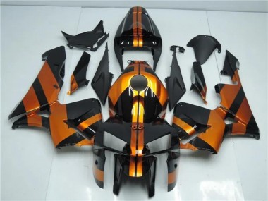 Naranja Negro Kits Completo Carenado Moto Honda CBR 600 RR 05-06