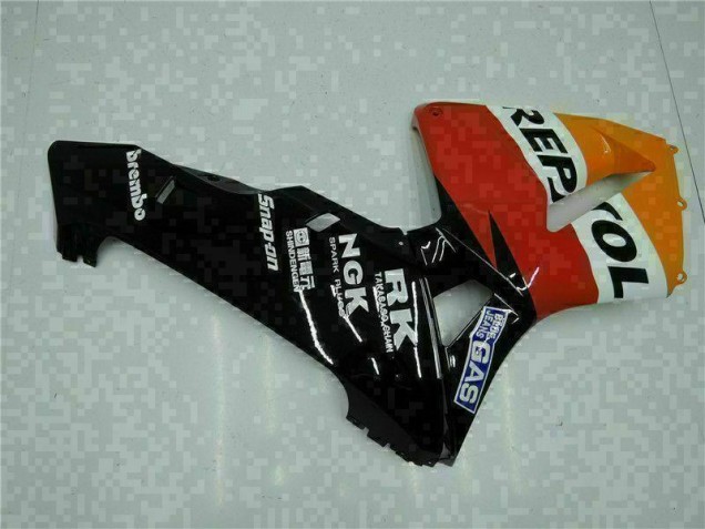 Naranja Negro Repsol Kit Carenado Moto Honda CBR 600 RR 05-06 Naranja Negro Repsol Kit Carenado Moto Honda CBR 600 RR 05-06