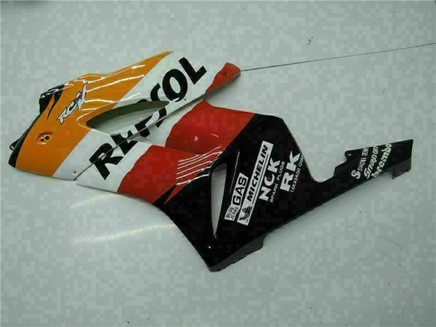 Naranja Negro Repsol Kit Completo Carenado Moto Honda CBR 1000 RR 04-05 Naranja Negro Repsol Kit Completo Carenado Moto Honda CBR 1000 RR 04-05