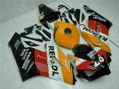 Naranja Negro Repsol Kit Completo Carenado Moto Honda CBR 1000 RR 04-05