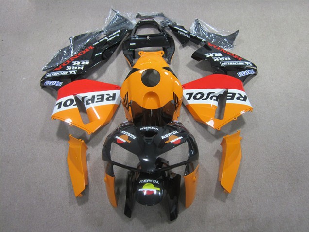 Naranja Negro Repsol Kits Completo Carenado Moto ABS Honda CBR 600 RR 05-06 Naranja Negro Repsol Kits Completo Carenado Moto ABS Honda CBR 600 RR 05-06