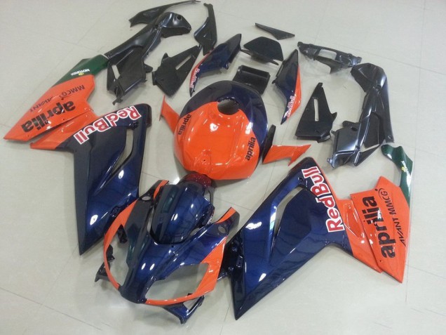 Naranja & Oscuro Azul Carenado Moto Aprilia RS 125 06-11 Naranja & Oscuro Azul Carenado Moto Aprilia RS 125 06-11