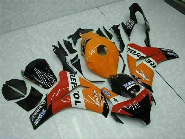 Naranja Repsol ABS Moto Plástico Honda CBR 1000 RR 08-11 Naranja Repsol ABS Moto Plástico Honda CBR 1000 RR 08-11