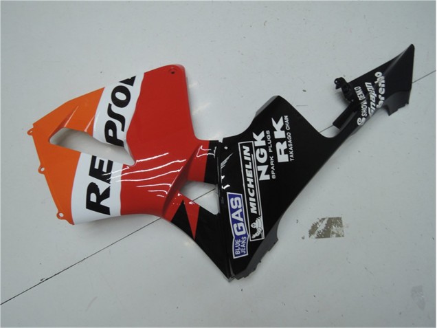 Naranja Rojo Negro Repsol Carenado Moto Honda CBR 600 RR 03-04 Naranja Rojo Negro Repsol Carenado Moto Honda CBR 600 RR 03-04