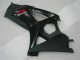 Negro ABS Carenado Motocicleta Suzuki GSXR 1000 K7 07-08 Negro ABS Carenado Motocicleta Suzuki GSXR 1000 K7 07-08