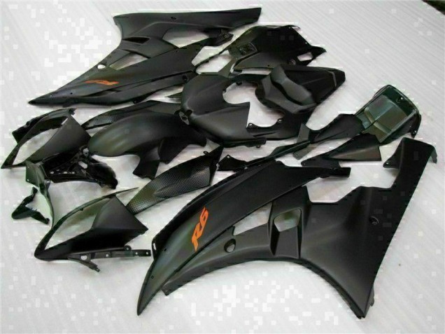 Negro ABS Kits Carenado Moto Yamaha R6 06-07