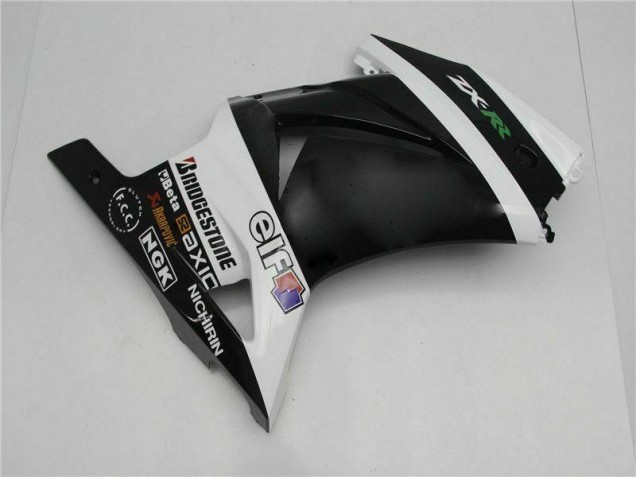 Negro ABS Moto Plástica Kawasaki EX250 08-12 Negro ABS Moto Plástica Kawasaki EX250 08-12