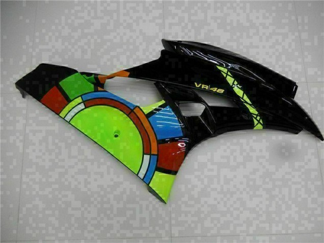 Negro ABS Moto Plástico Yamaha R6 06-07 Negro ABS Moto Plástico Yamaha R6 06-07