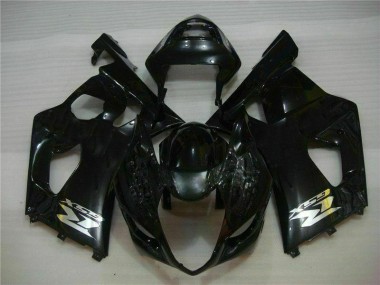 Negro ABS Moto Plásticos Suzuki GSXR 1000 K3 03-04