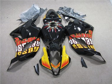 Negro Amarillo Kit Carenado Moto Honda CBR 600 RR 09-12