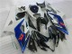 Negro Azul Blanco Carenado Moto Suzuki GSXR 1000 K5 05-06 Negro Azul Blanco Carenado Moto Suzuki GSXR 1000 K5 05-06
