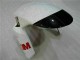 Negro Blanco 3M Touch4 Inyección Kit Carenado Moto Kawasaki ZX6R 09-12 Negro Blanco 3M Touch4 Inyección Kit Carenado Moto Kawasaki ZX6R 09-12