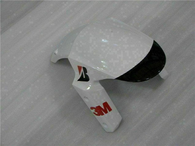 Negro Blanco 3M Touch4 Inyección Kits Carenado Moto Kawasaki ZX6R 09-12 Negro Blanco 3M Touch4 Inyección Kits Carenado Moto Kawasaki ZX6R 09-12