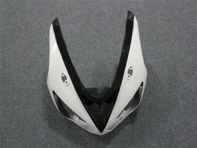 Negro Blanco ABS Moto Plástico Kawasaki ZX6R 05-06 Negro Blanco ABS Moto Plástico Kawasaki ZX6R 05-06