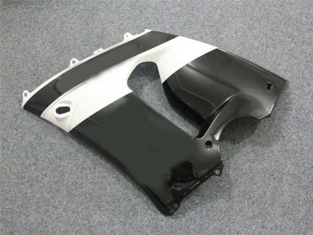 Negro Blanco ABS Moto Plástico Kawasaki ZX6R 05-06 Negro Blanco ABS Moto Plástico Kawasaki ZX6R 05-06