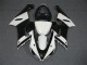Negro Blanco ABS Moto Plástico Kawasaki ZX6R 05-06 Negro Blanco ABS Moto Plástico Kawasaki ZX6R 05-06