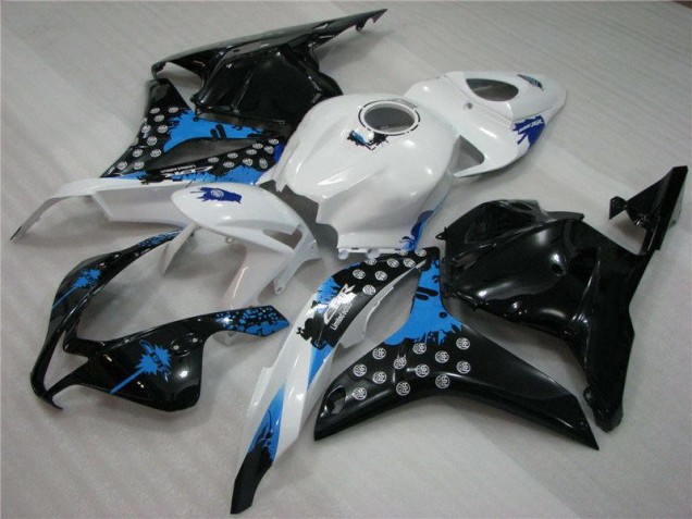 Negro Blanco Azul Carenado Moto Honda CBR 600 RR 09-12 Negro Blanco Azul Carenado Moto Honda CBR 600 RR 09-12