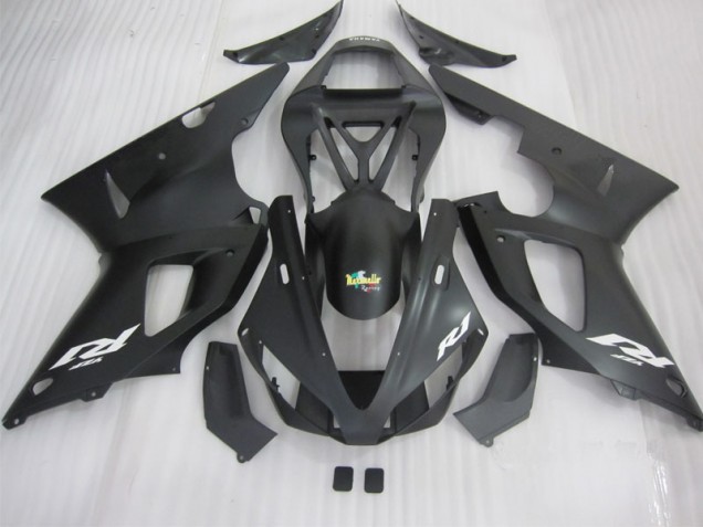 Negro Blanco Calcomanía Carenado Moto Yamaha R1 00-01