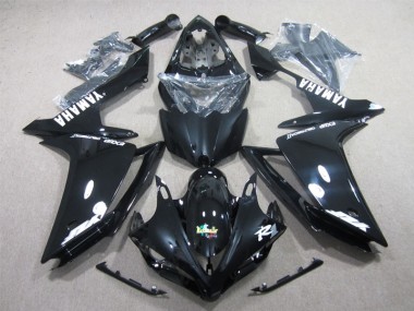 Negro Blanco Calcomanía Kit Completo Carenado Moto Yamaha R1 07-08
