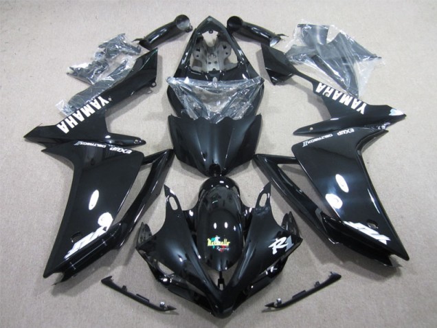 Negro Blanco Calcomanía Kit Completo Carenado Moto Yamaha R1 07-08 Negro Blanco Calcomanía Kit Completo Carenado Moto Yamaha R1 07-08