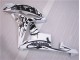 Negro Blanco Carrocería Motocicletas Honda CBR 600 RR 07-08 Negro Blanco Carrocería Motocicletas Honda CBR 600 RR 07-08