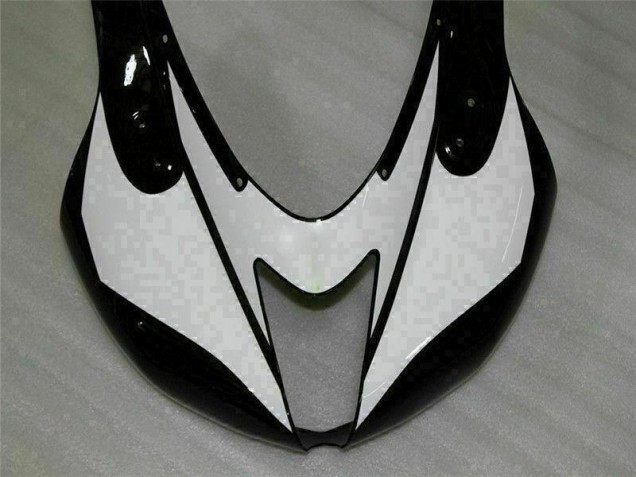 Negro Blanco Carrocería Motocicletas Kawasaki ZX6R 07-08