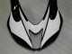 Negro Blanco Carrocería Motocicletas Kawasaki ZX6R 07-08