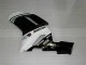 Negro Blanco Carrocería Motocicletas Kawasaki ZX6R 07-08