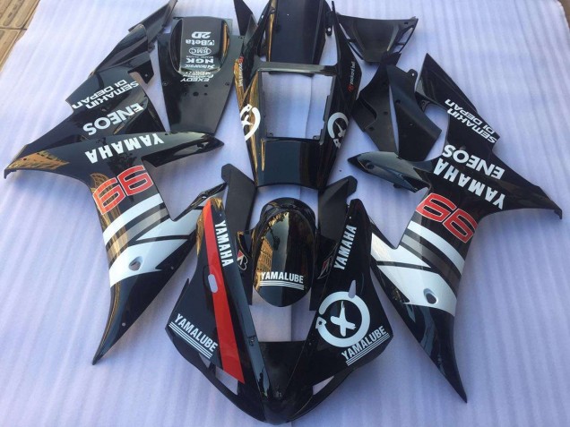 Negro Blanco Kits Carenado Moto Yamaha R1 02-03 Negro Blanco Kits Carenado Moto Yamaha R1 02-03