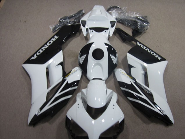 Negro Blanco Plástico Moto Honda CBR 1000 RR 04-05 Negro Blanco Plástico Moto Honda CBR 1000 RR 04-05