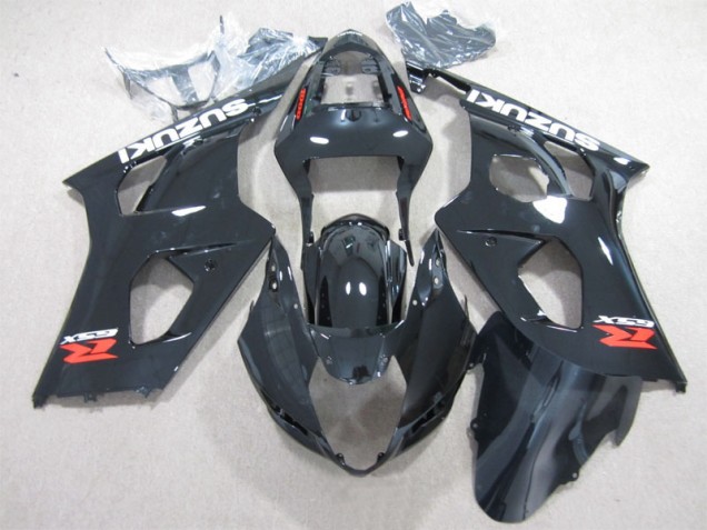 Negro Carenado Moto Suzuki GSXR 1000 K3 03-04 Negro Carenado Moto Suzuki GSXR 1000 K3 03-04