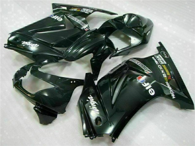 Negro Carrocería Motocicletas Kawasaki EX250 08-12 Negro Carrocería Motocicletas Kawasaki EX250 08-12