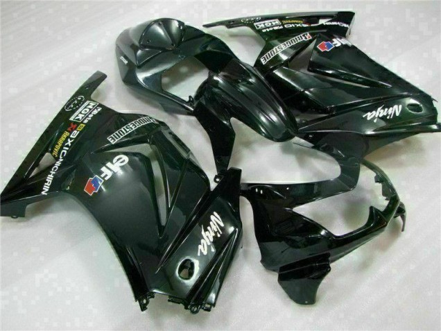 Negro Carrocería Motocicletas Kawasaki EX250 08-12 Negro Carrocería Motocicletas Kawasaki EX250 08-12
