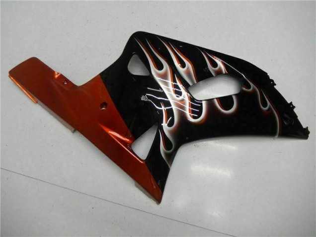 Negro Carrocería Motocicletas Suzuki GSXR 600 / 750 K1 K2 K3 01-03 Negro Carrocería Motocicletas Suzuki GSXR 600 / 750 K1 K2 K3 01-03