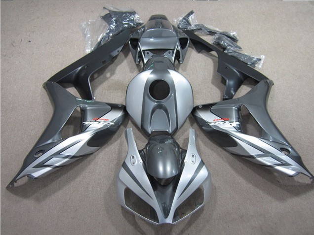 Negro Gris Fireblade Carenado Moto Honda CBR 1000 RR 06-07 Negro Gris Fireblade Carenado Moto Honda CBR 1000 RR 06-07